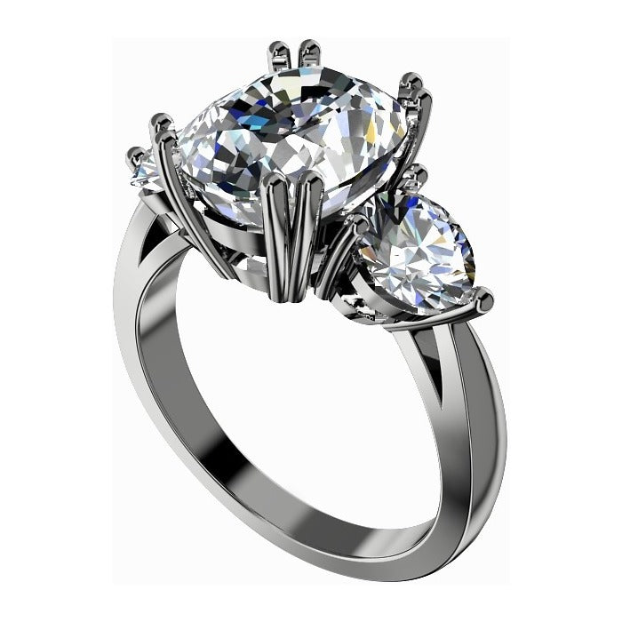 Three-Stone Engagement Ring