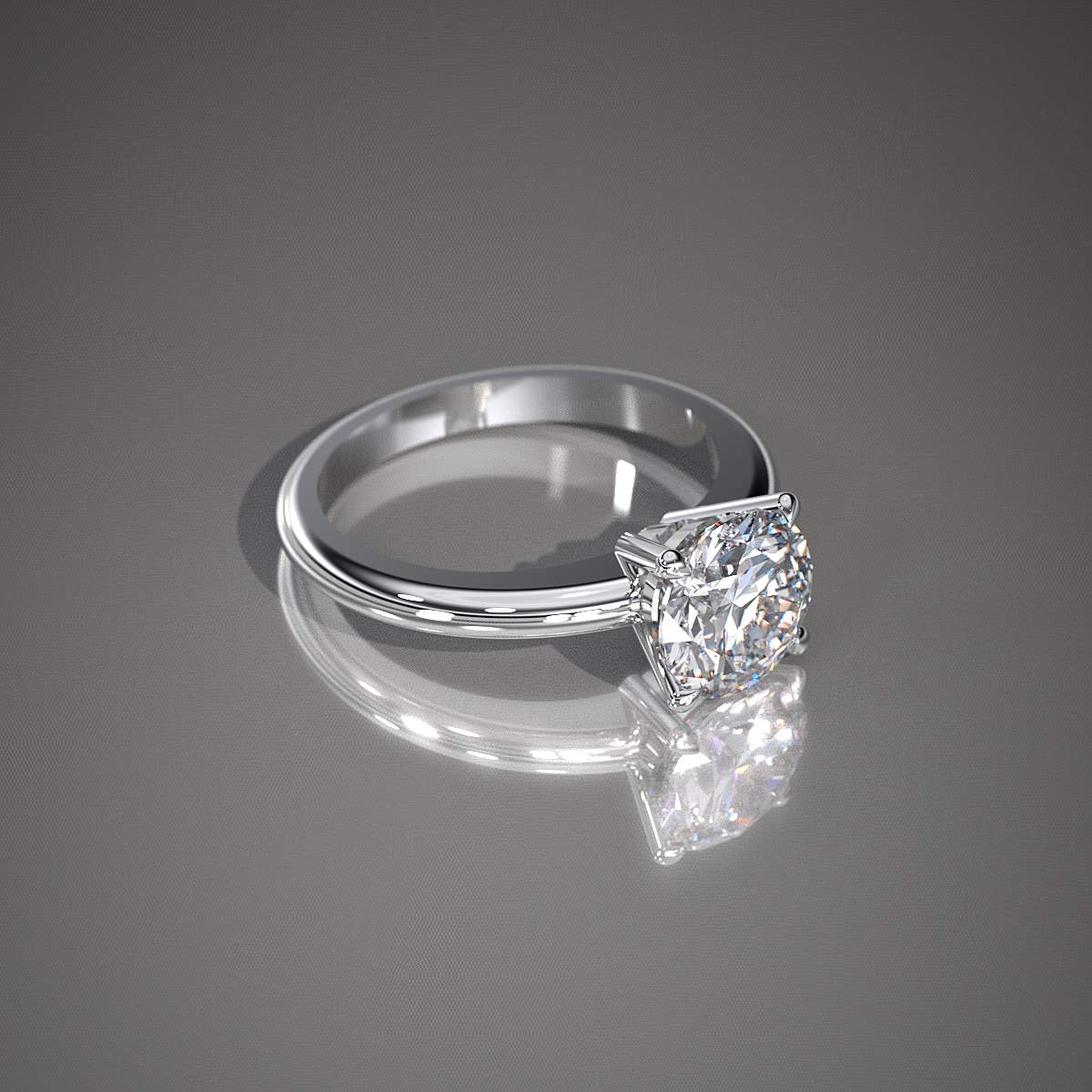 Solitaire Engagement Ring