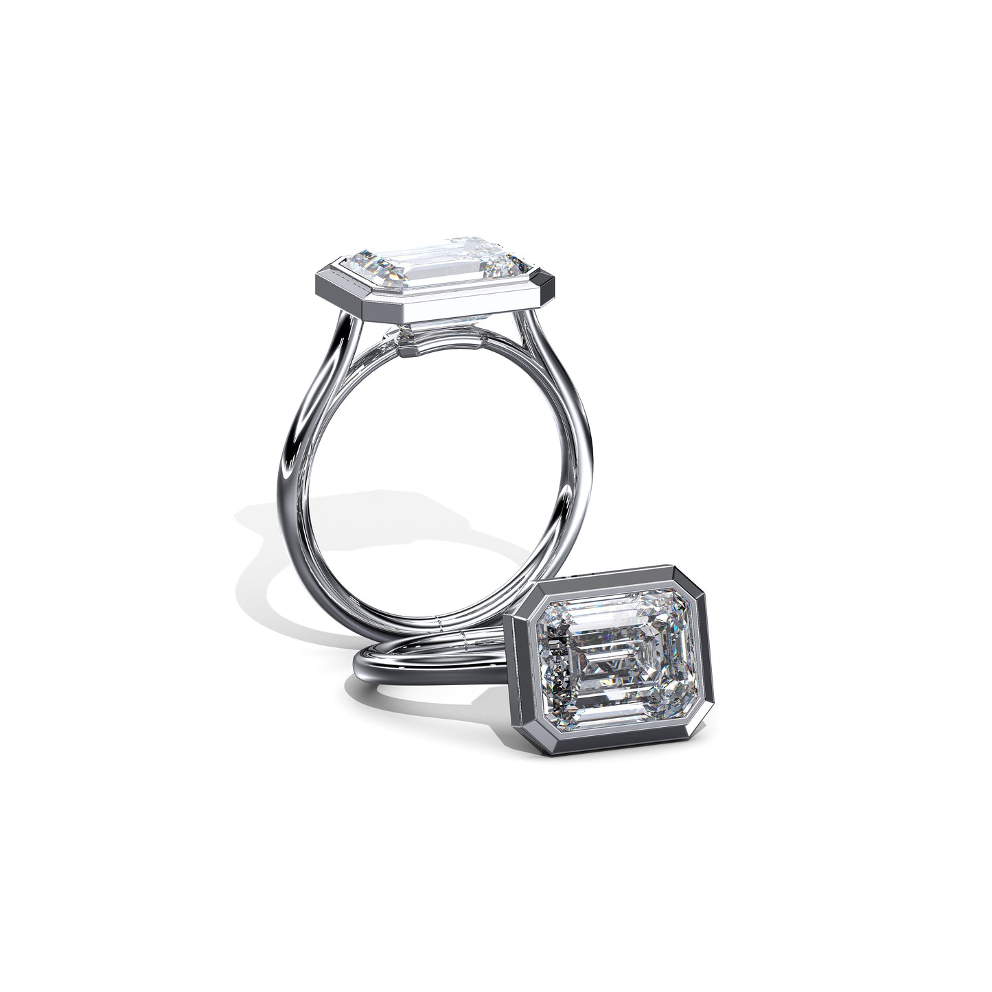 Pillow Halo Engagement Ring