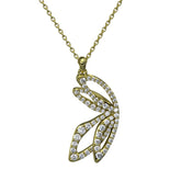 Mariposa Air Large Mariposa 0.26ctw Diamond Pendant in 18K