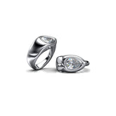 Pillow Halo Engagement Ring