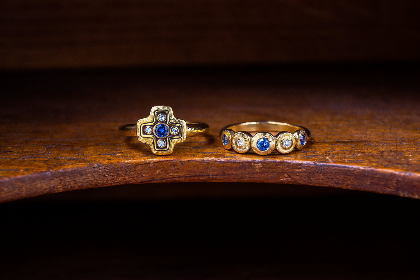 Alex Sepkus Little Cross Dome Ring