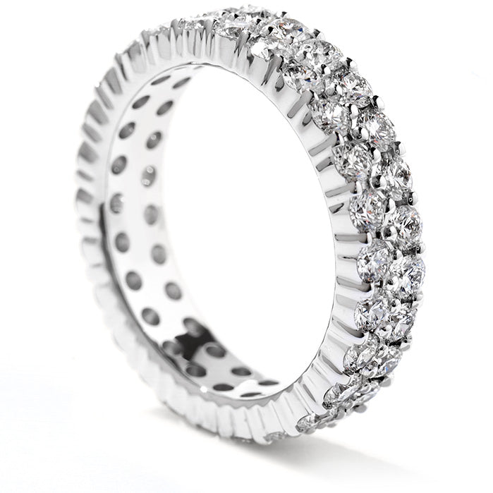 Double-Row Eternity Band Right Hand Ring