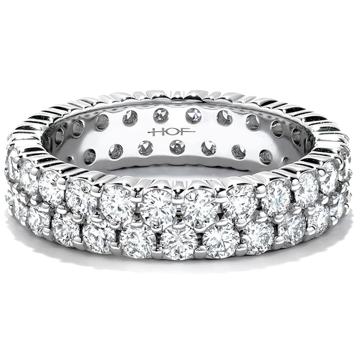 Double-Row Eternity Band Right Hand Ring