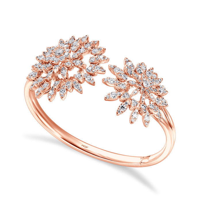Aerial Double Sunburst Bangle