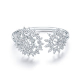 Aerial Double Sunburst Bangle