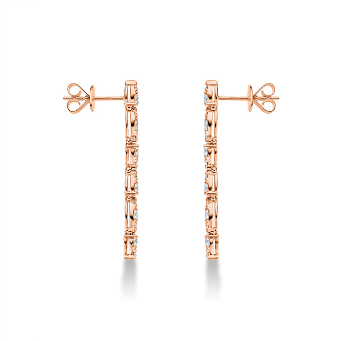 Aerial Dewdrop Stiletto Earrings