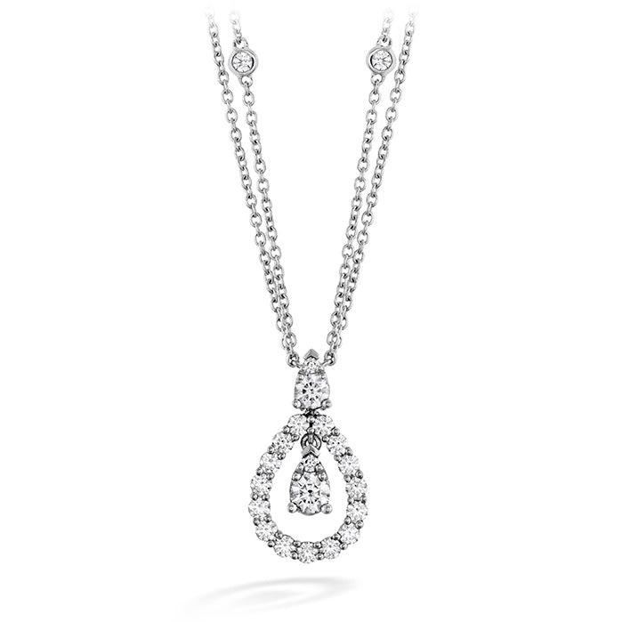 Aerial Diamond Drop Necklace