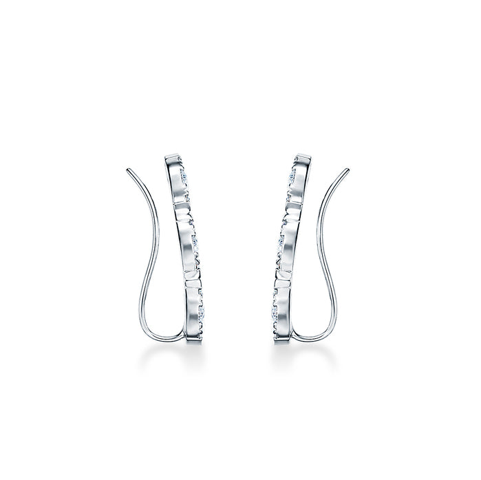 Aerial Marquise Earring Climbers