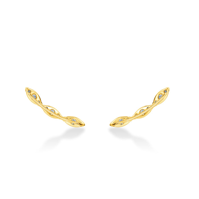 Aerial Marquise Earring Climbers