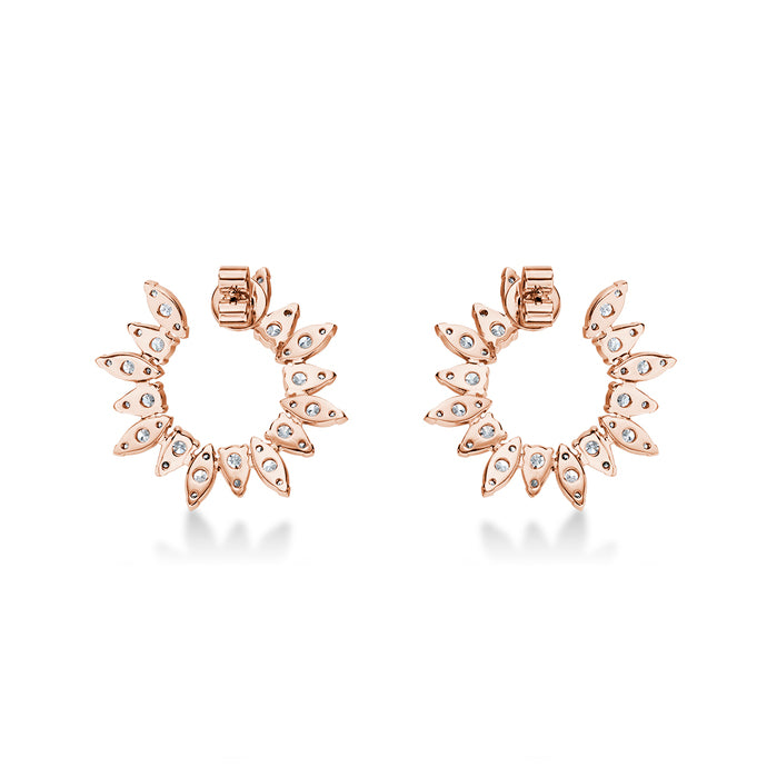 Aerial Sunburst Wrap Earring Large