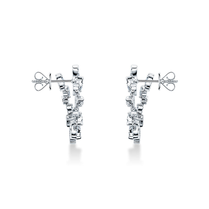 Aerial Sunburst Wrap Earring Large