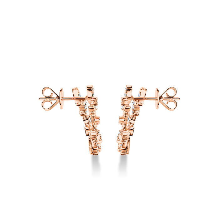 Aerial Sunburst Wrap Earring Small