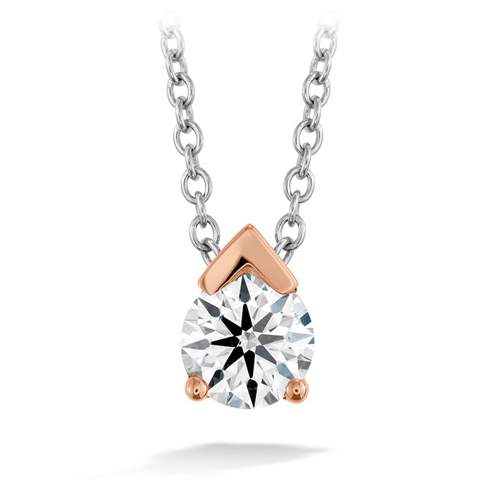 Aerial Single Diamond Pendant