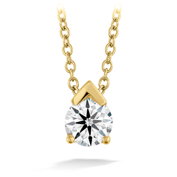 Aerial Single Diamond Pendant