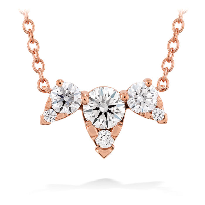 Aerial Triple Diamond Necklace