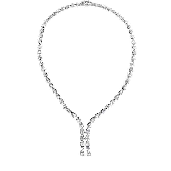 Aerial Teardrop Drop Necklace