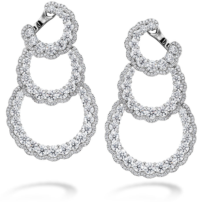 Aurora Triple Tier Hoop Earrings
