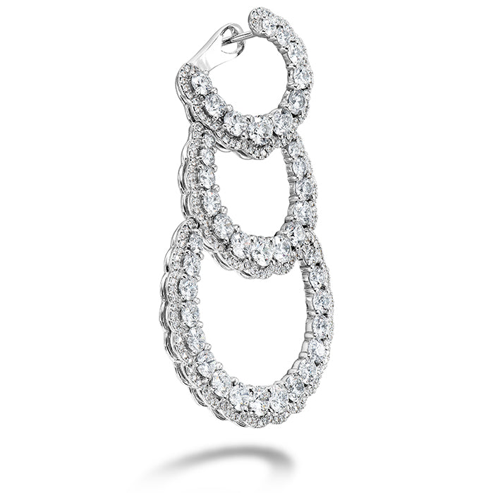 Aurora Triple Tier Hoop Earrings