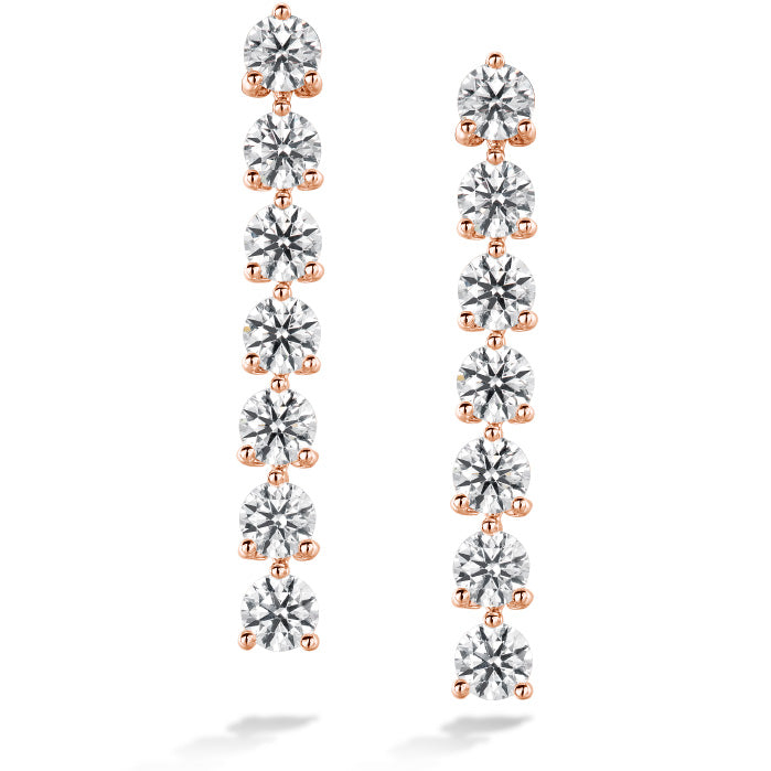 Cascade Stiletto Earring 7 Stone