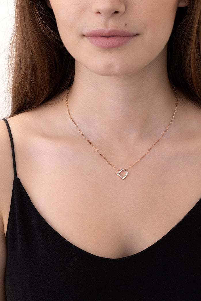 Charmed Square Pendant