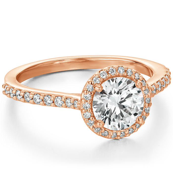 Camilla Halo Diamond Engagement Ring