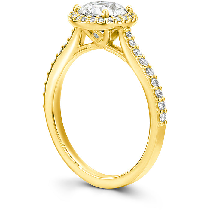 Camilla Halo Diamond Engagement Ring