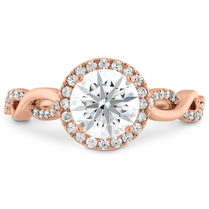 Destiny Lace HOF Halo Engagement Ring