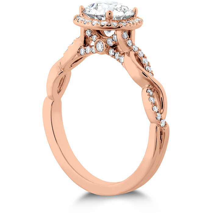 Destiny Lace HOF Halo Engagement Ring