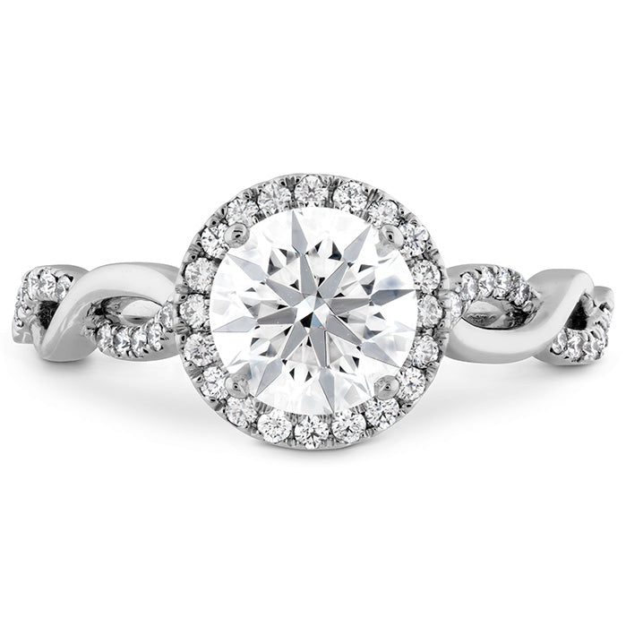 Destiny Lace HOF Halo Engagement Ring