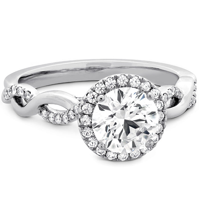 Destiny Lace HOF Halo Engagement Ring