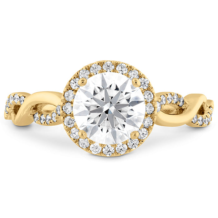 Destiny Lace HOF Halo Engagement Ring