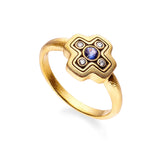 Alex Sepkus Little Cross Dome Ring