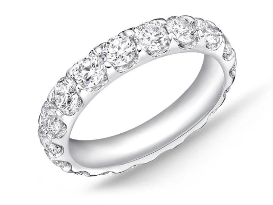 Mariposa Eternity Odessa Diamond Platinum Band