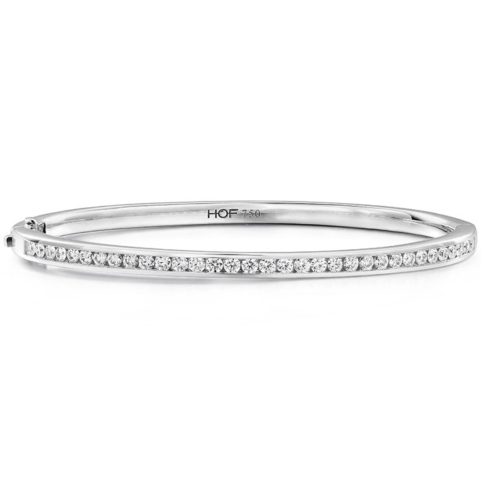 HOF Classic Channel Set Bangle