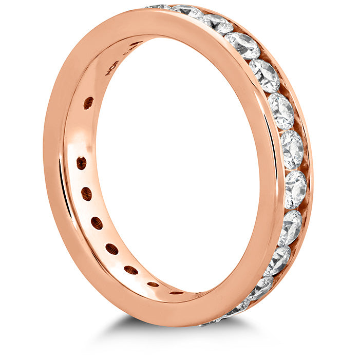 HOF Channel Diamond Eternity Band 2.85