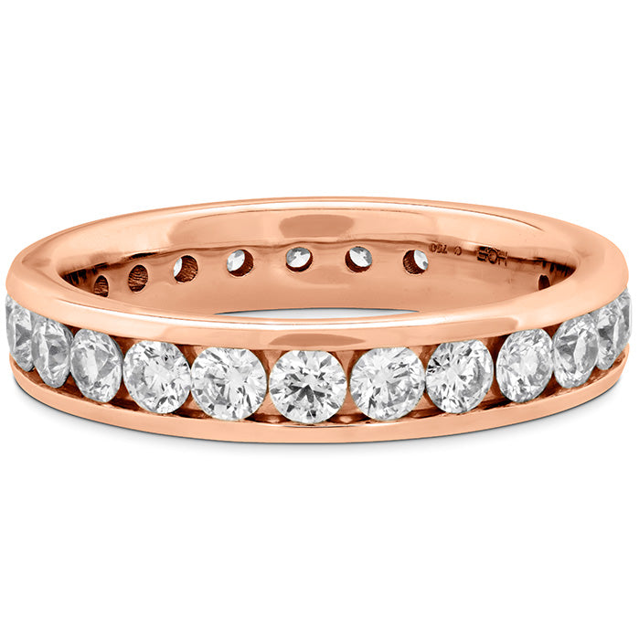 HOF Channel Diamond Eternity Band 2.85