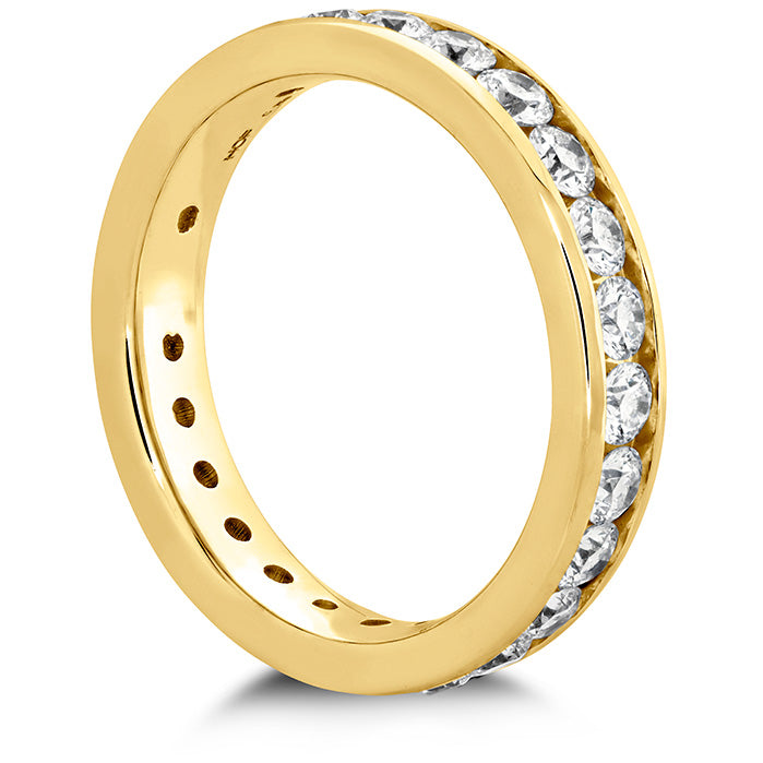 HOF Channel Diamond Eternity Band 2.85