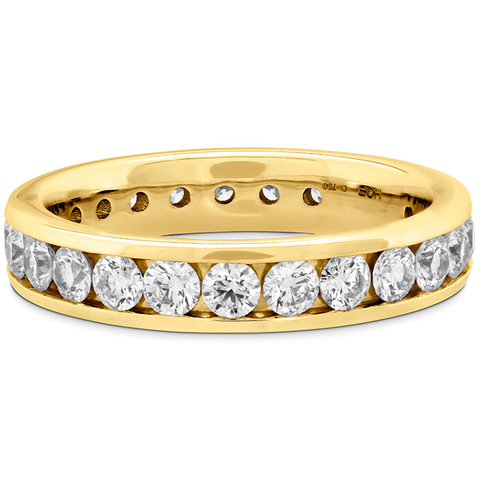HOF Channel Diamond Eternity Band 2.85