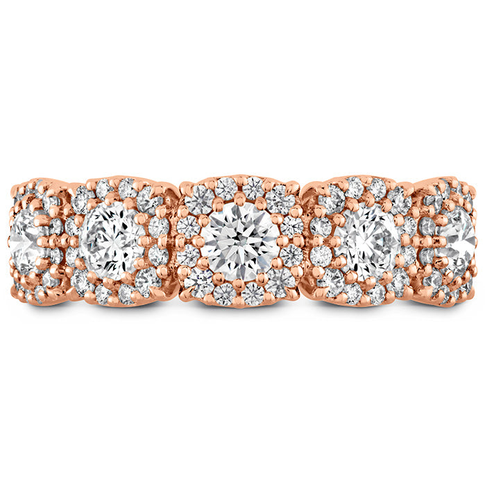 HOF Custom Halo Diamond Band