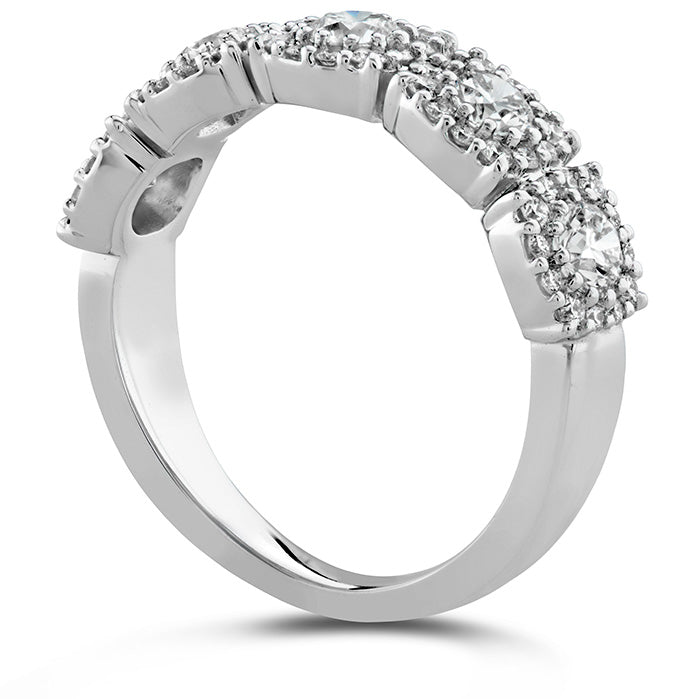 HOF Custom Halo Diamond Band