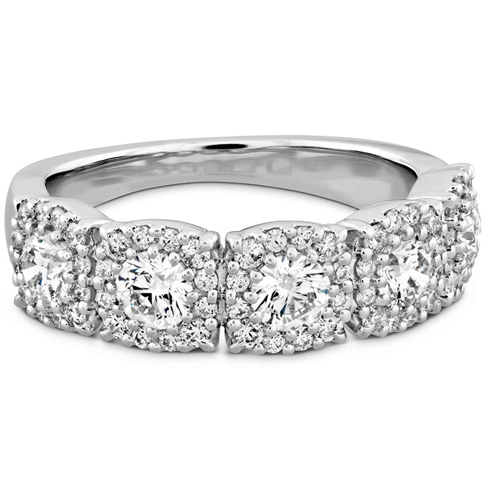 HOF Custom Halo Diamond Band
