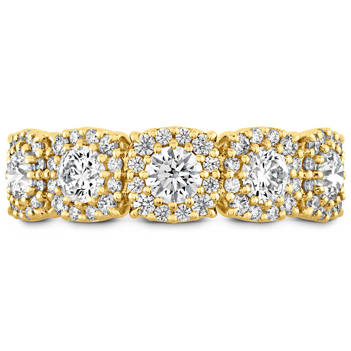 HOF Custom Halo Diamond Band