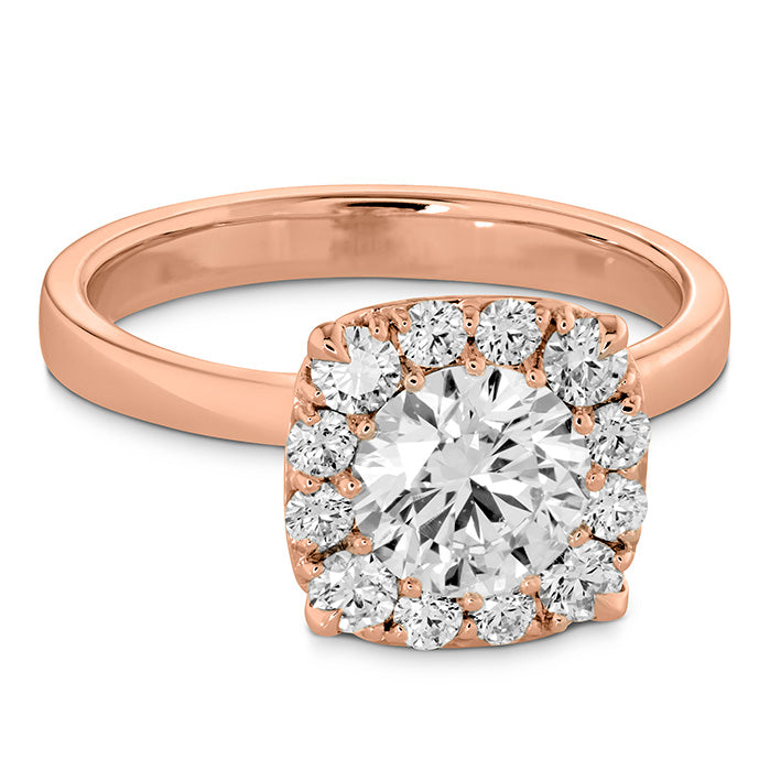 HOF Signature Custom Halo Engagement Ring