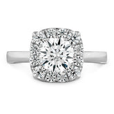 HOF Signature Custom Halo Engagement Ring