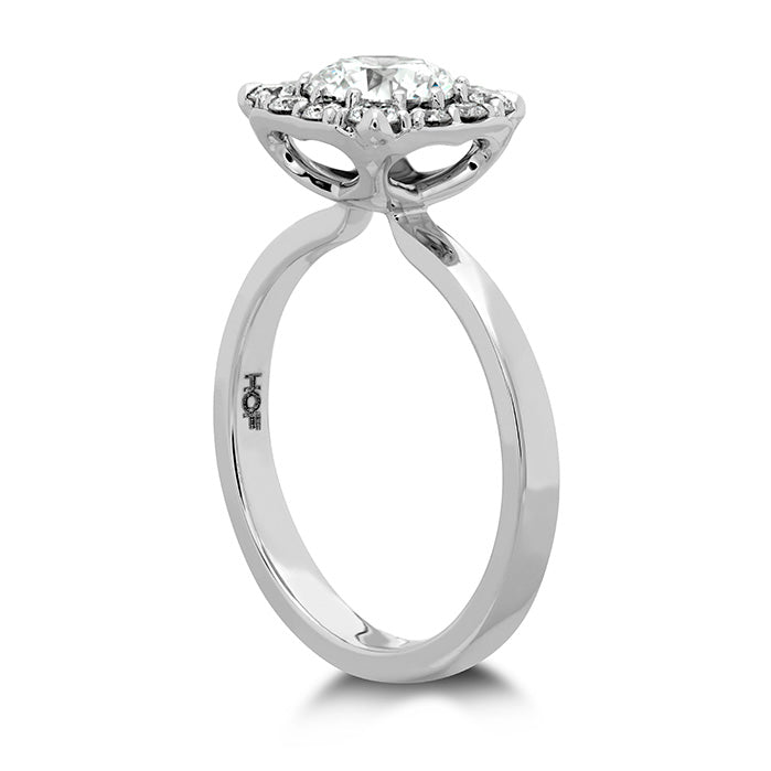 HOF Signature Custom Halo Engagement Ring