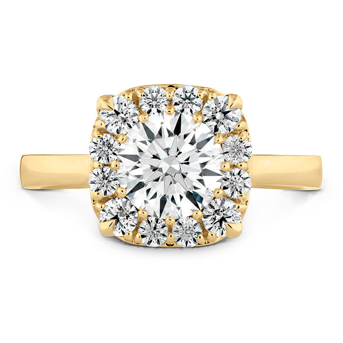 HOF Signature Custom Halo Engagement Ring