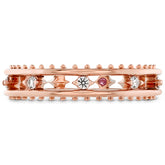 Sloane Picot Floating Diamond Band