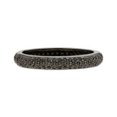 Sethi Couture Stackable Tire Black Diamond Ring