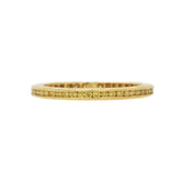 Sethi Couture Stackable Channel Yellow Diamond Ring